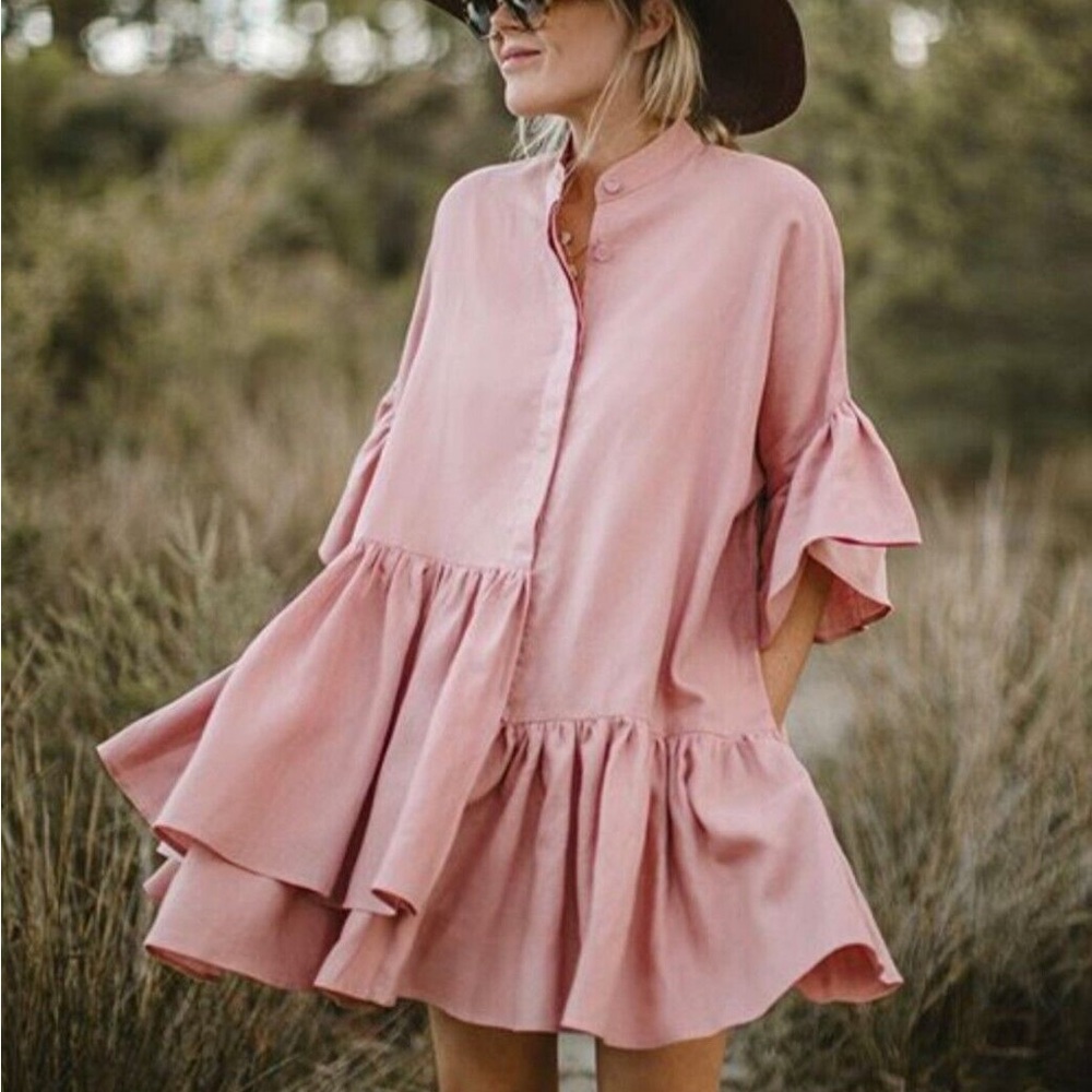 Morton Mac Linen Tilda Dress